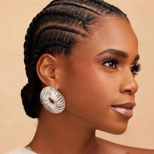 KHOI GOJI silver earrings